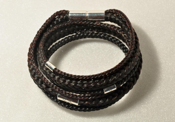 Wickelarmband aus Pferdehaar